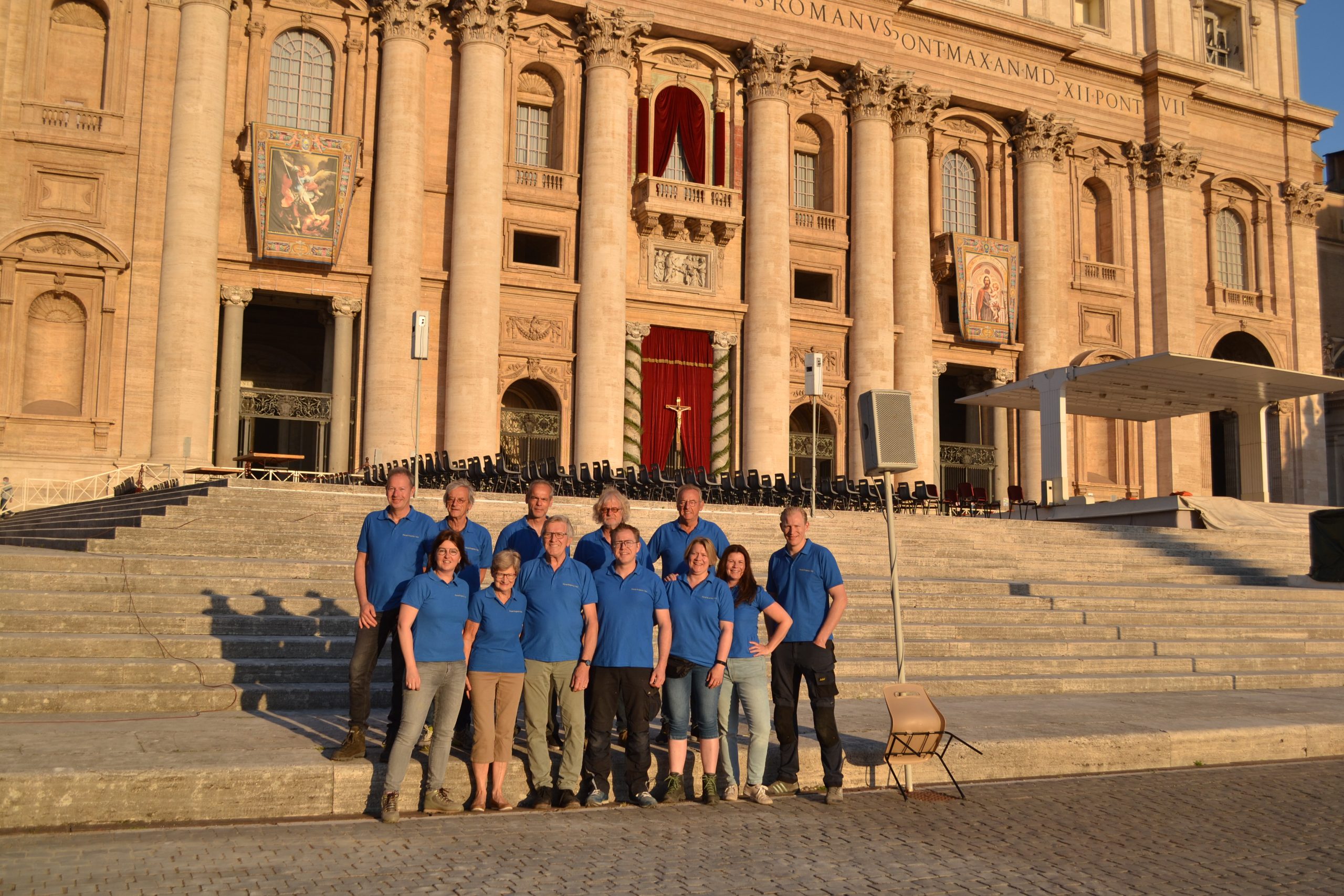 Paasbloemen in Rome: Berkelse Piet van der Burg aan de slag voor de Paus