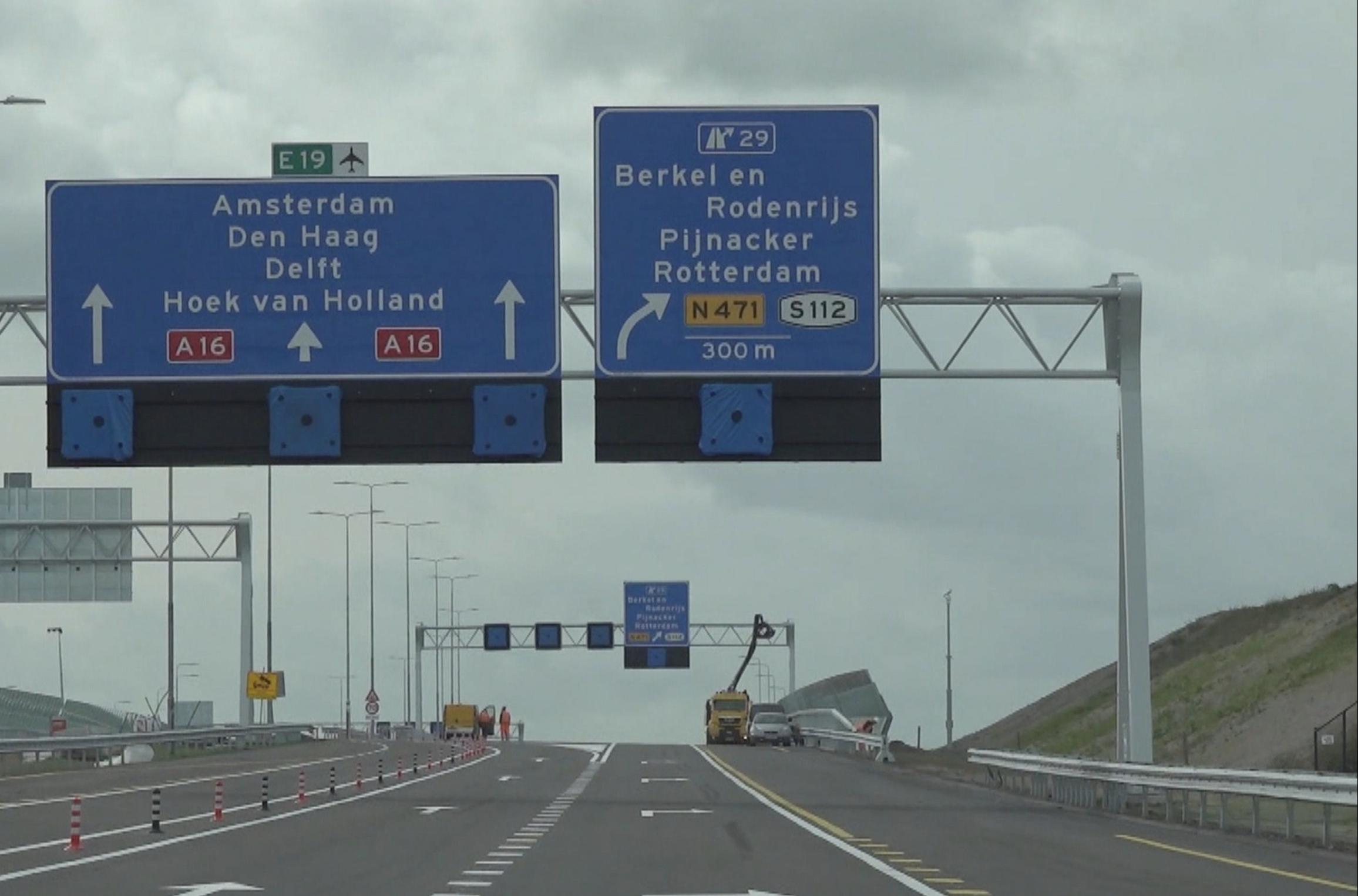 Lansingerland krijgt te maken met forse verkeershinder door afsluiting A13, A16 en N209