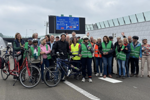 A16 geopend voor publiek vóór de eerste auto’s er rijden