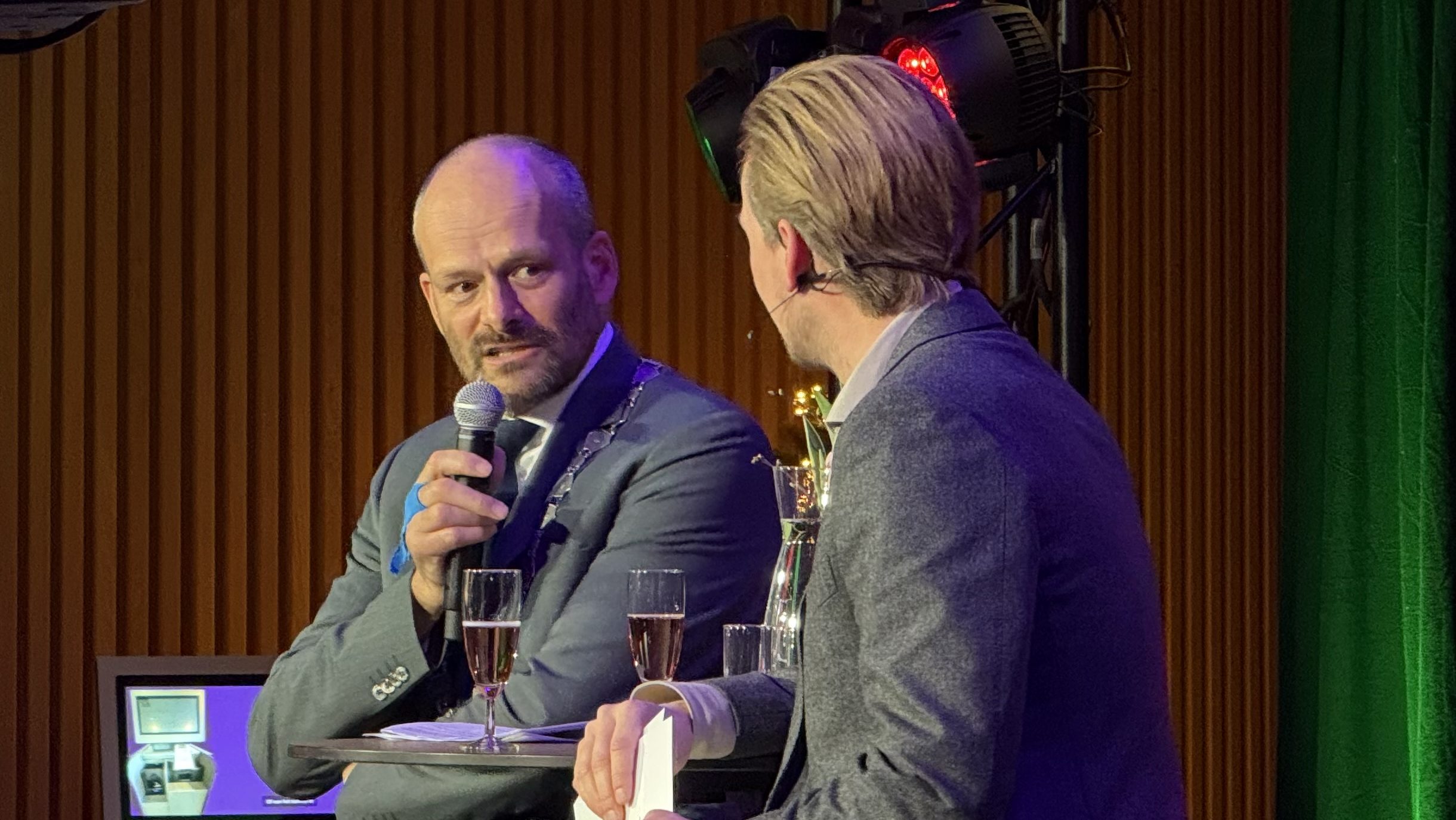 Eerste nieuwjaarsreceptie voor burgemeester Rik van der Linden