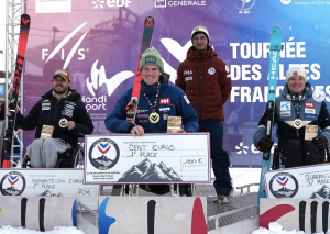 Niels de Langen pakt twee keer goud bij World Cup skiën