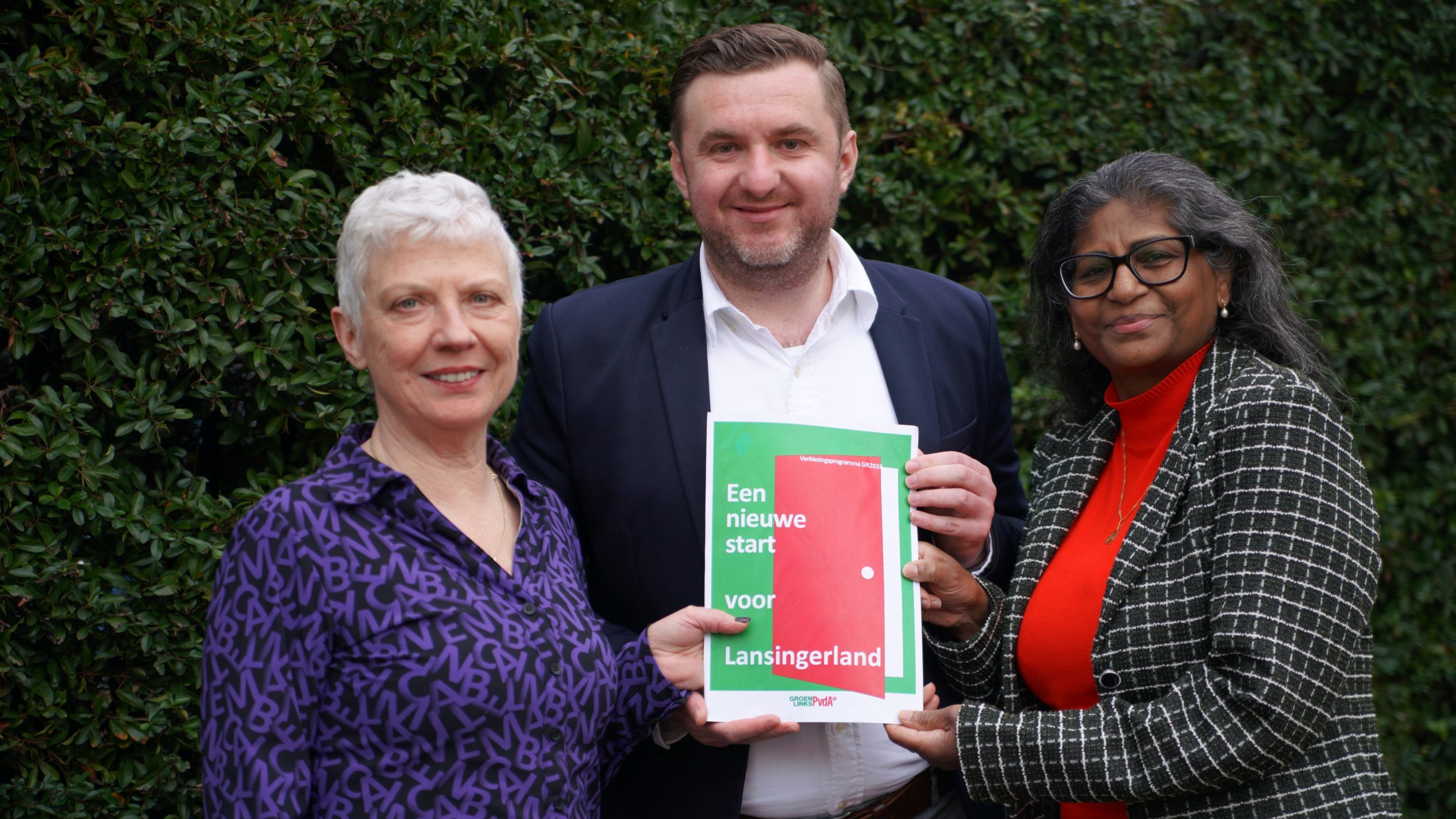 GroenLinks-PvdA presenteert haar verkiezingsprogramma “Een Nieuwe Start voor Lansingerland”