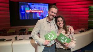 Rutger en Samantha Lijsttrekkersdebat Het RTV Lansingerland Lijsttrekkersdebat helpt je kiezen