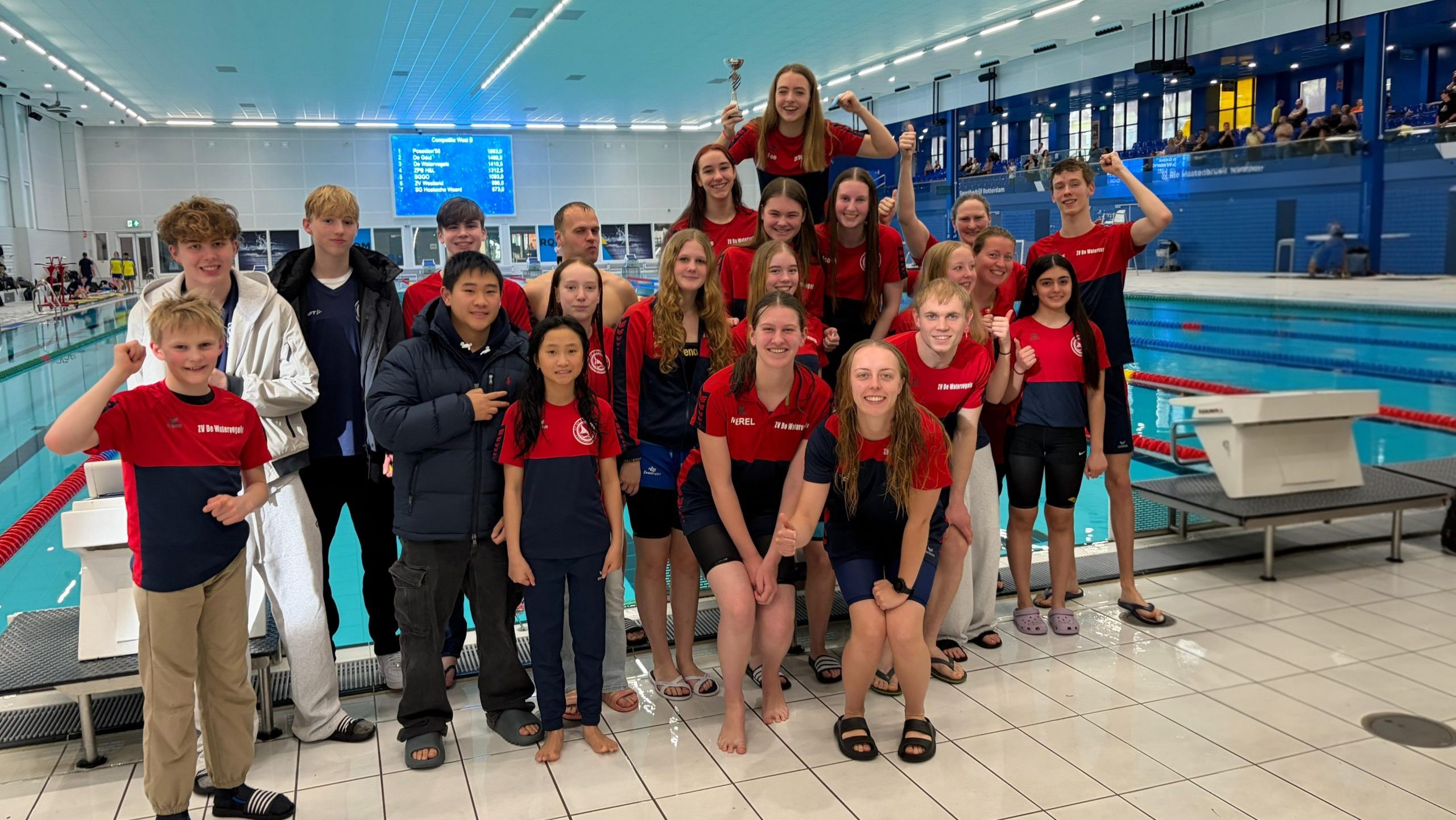 De Watervogels pakken derde plaats in Regiocompetitie Poule B