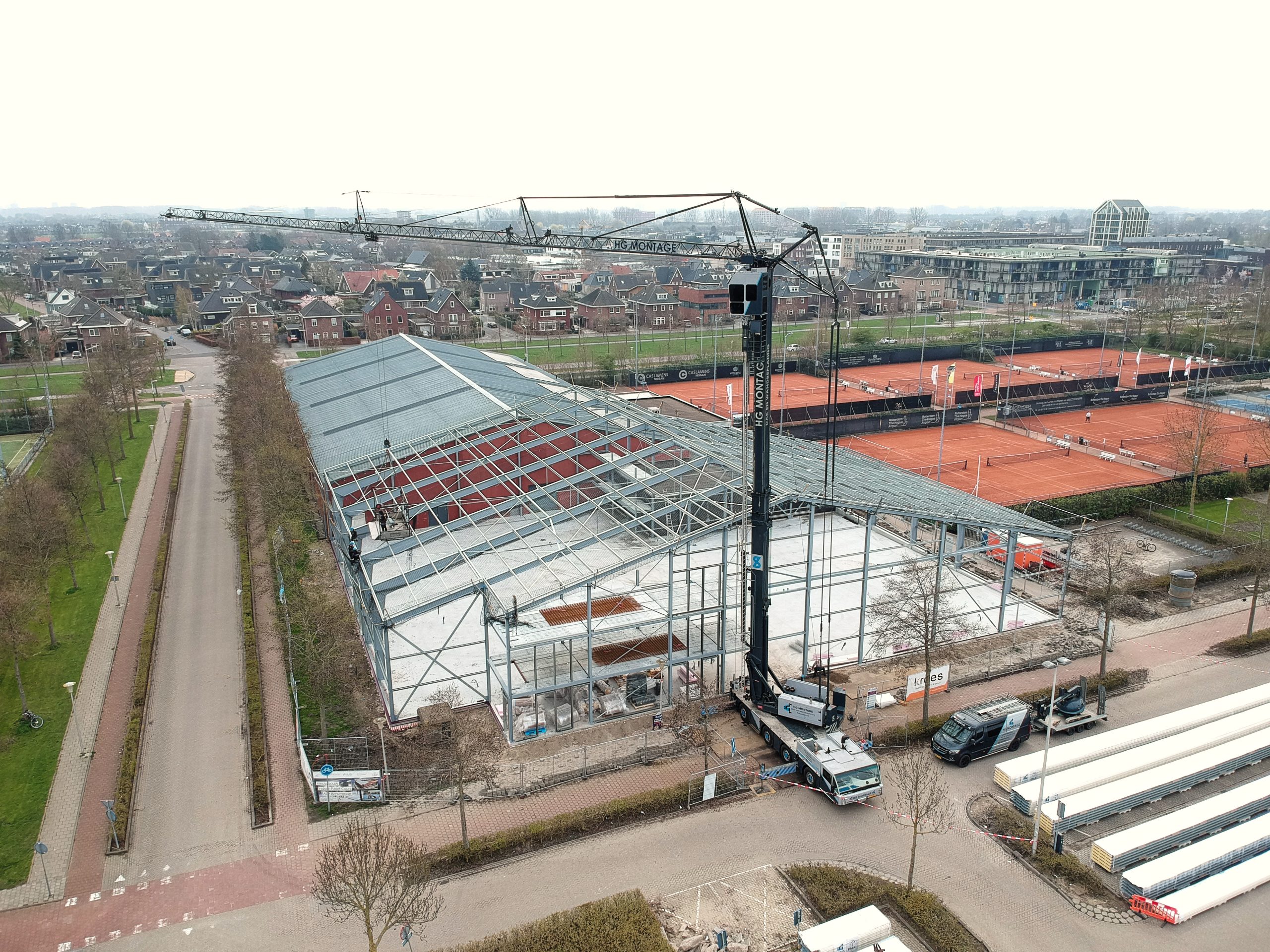 Van biertje tot bouwproject: tennisvereniging ATV Berkenrode krijgt padelhal