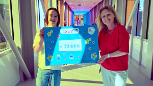 Maas de Groot (12) doneert 75.000 euro aan het  Prinses Máxima Centrum