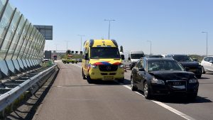 Opnieuw flinke schade na aanrijding twee auto’s A16 Berkel en Rodenrijs