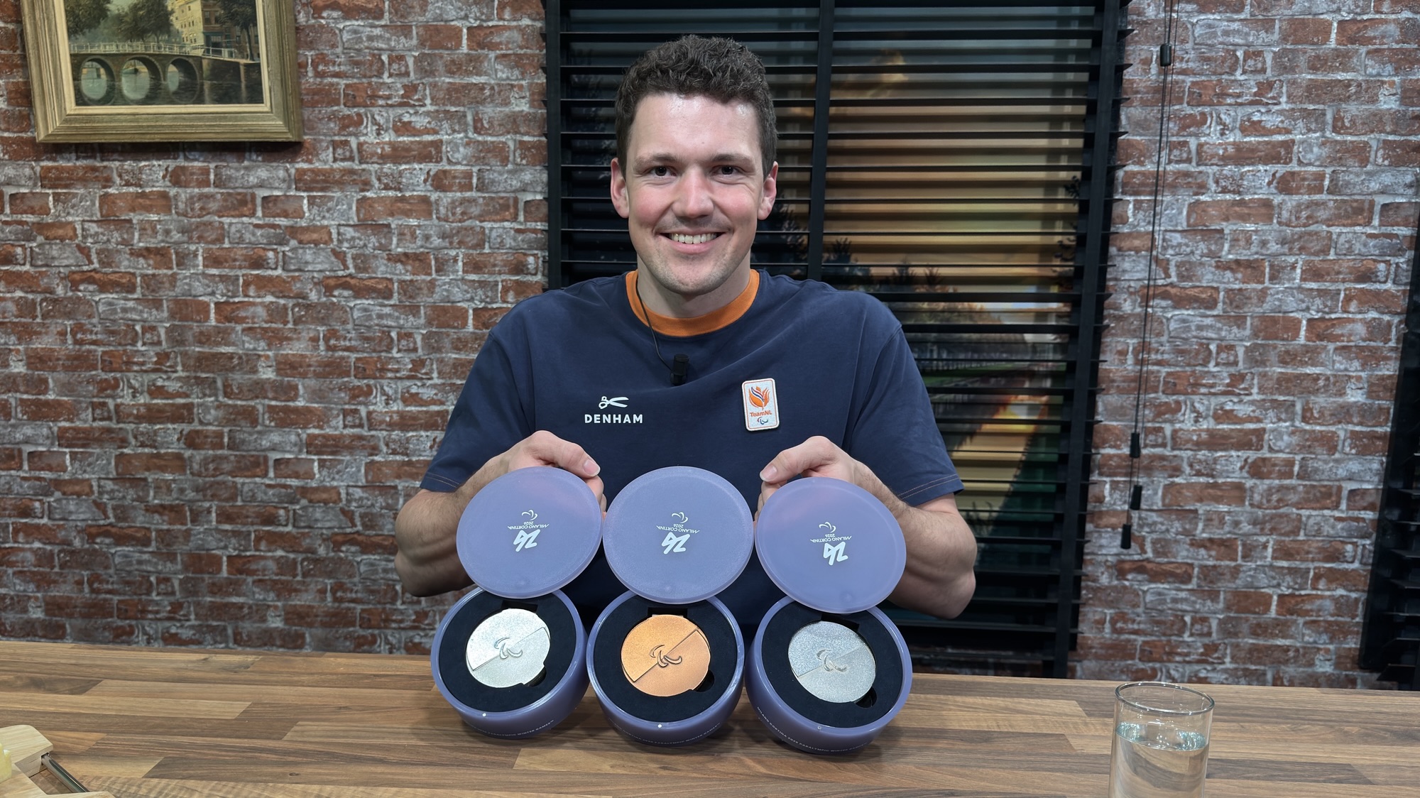 Niels de Langen trots na drie medailles: ‘Het was een gekkenhuis’