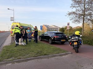 Motorrijder crasht tijdens politieachtervolging op Oudelandselaan in Berkel en Rodenrijs